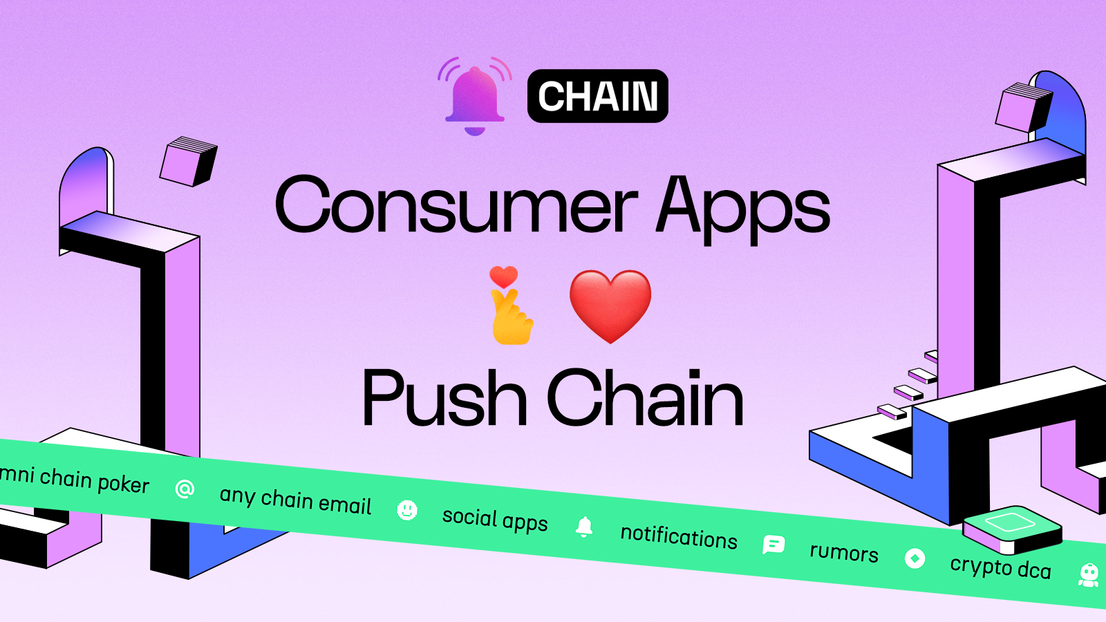 Cover Image of Consumer Apps 🫶 Push Chain - Innovations that can be built on Push Chain