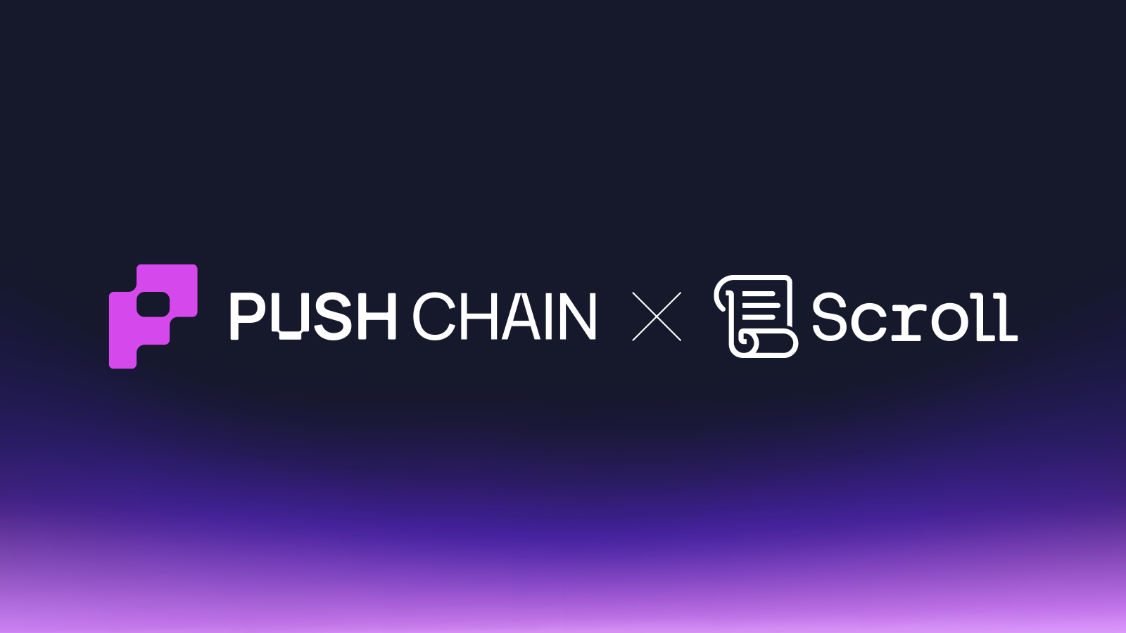 Cover image of Push Chain Join Forces With Scroll 