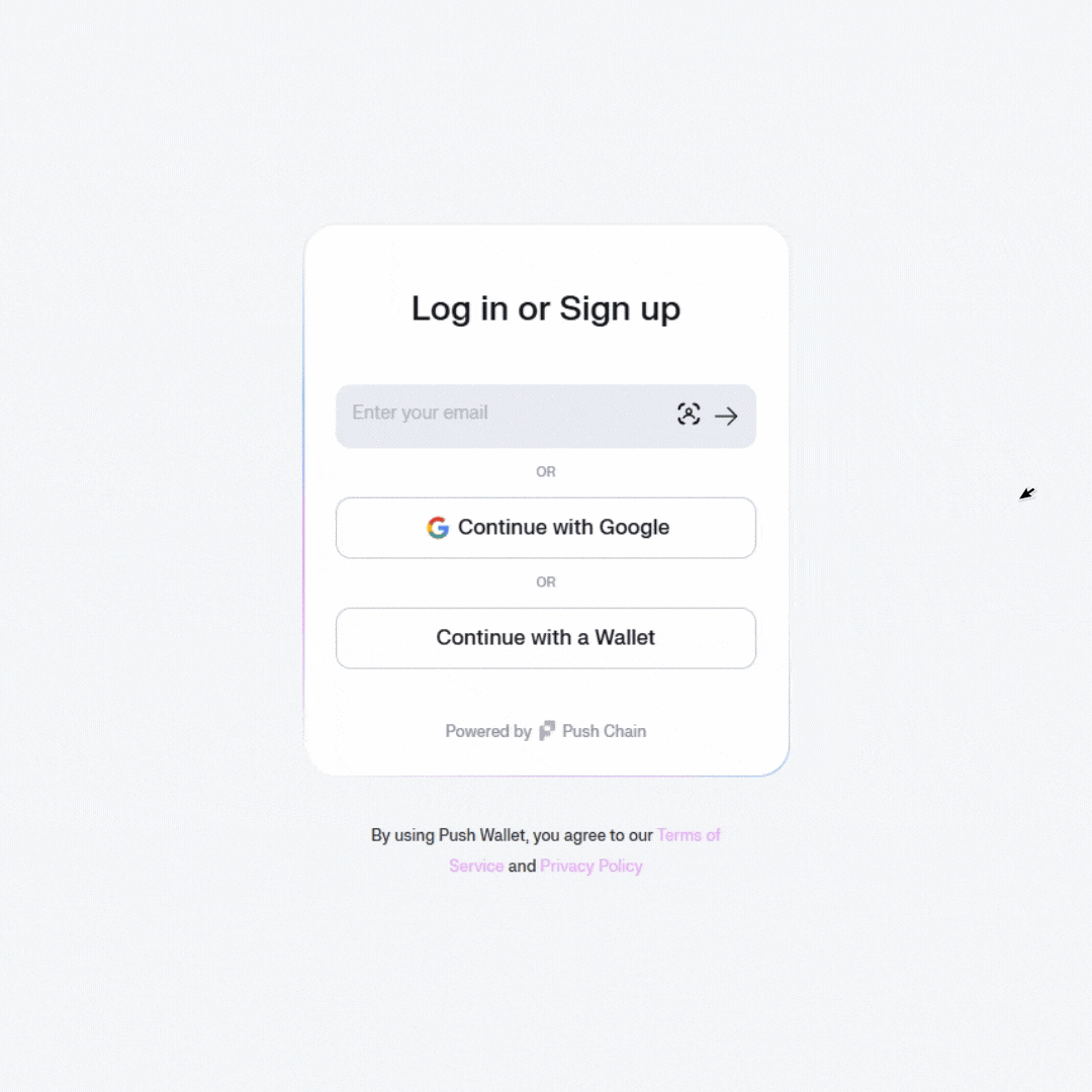 Push Chain × Zerion: Universal App Login Now Supports Zerion Wallet