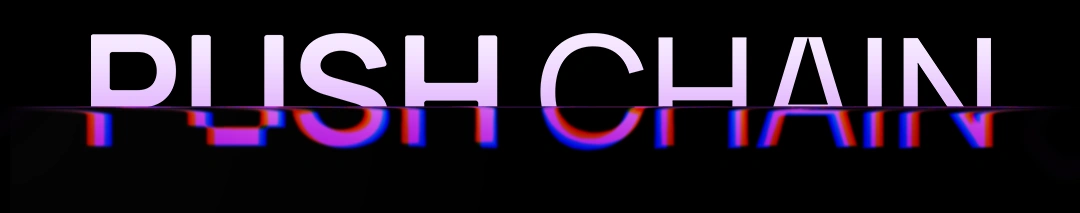 Push Chain footer illustration