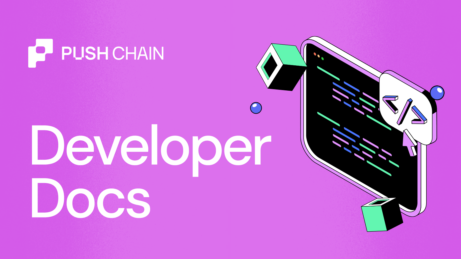 Cover for Explore Developer Documentation