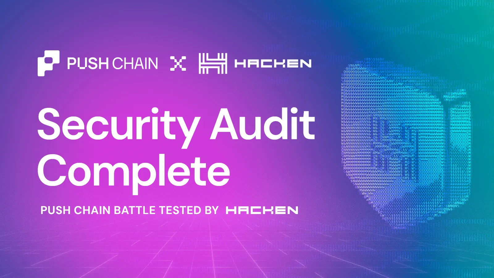 Featured image for Push Chain Completes Hacken Security Audit, $100,000 Bug Bounty Launching Soon